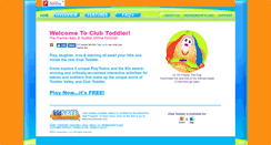 Desktop Screenshot of clubtoddler.com